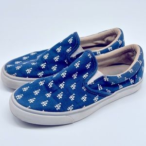 Row One LA Dodgers Slip ons